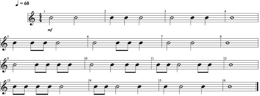 SRP1 Level 013 – Notes On The 2B String In First Position - Exercise 1 ...